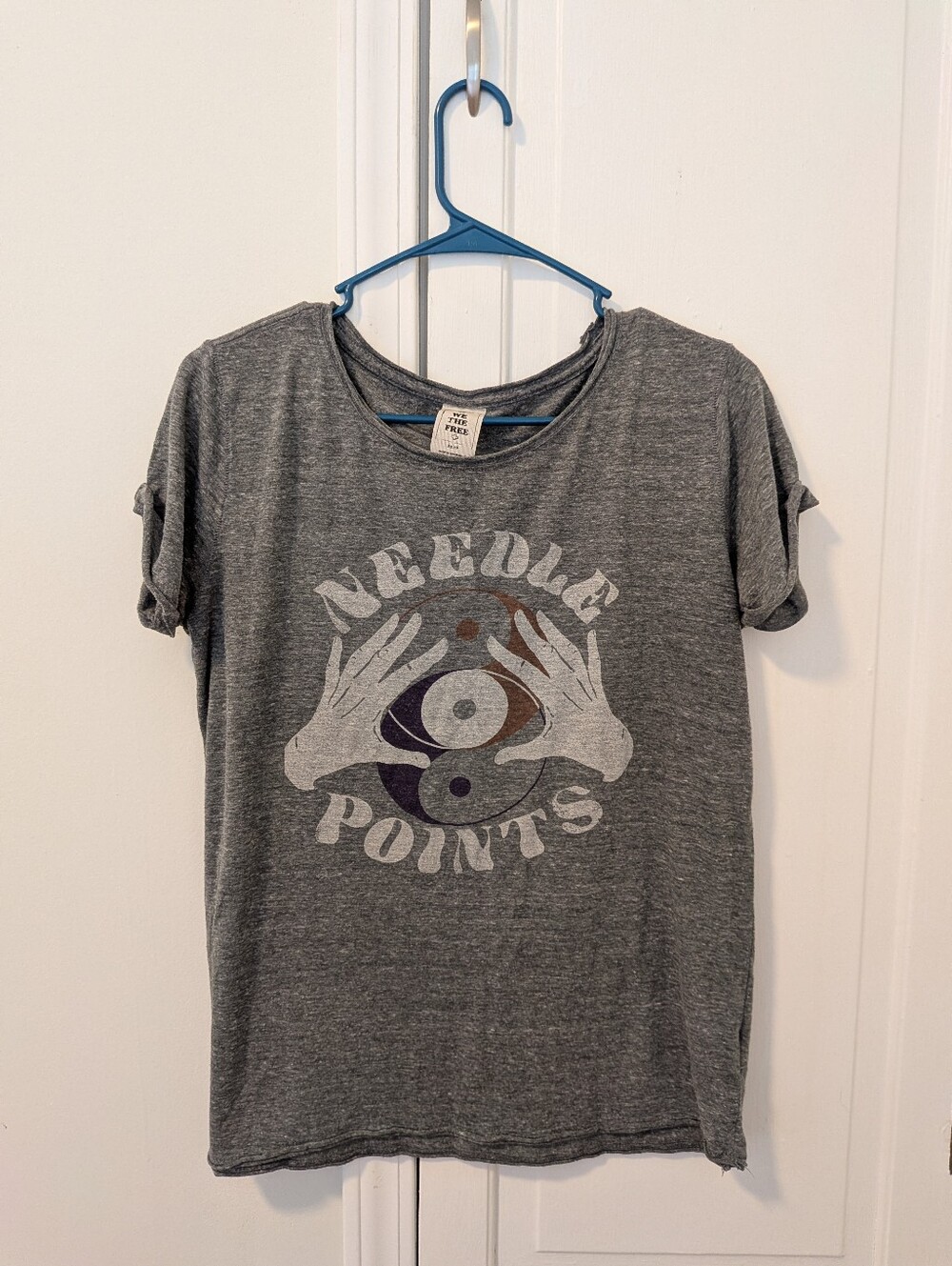 Vtg Free People Graphic Tee